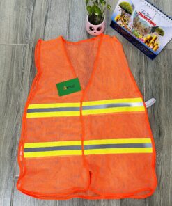 Áo lưới phản quang màu cam