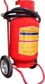Bình bột chữa cháy xe đẩy 35kg