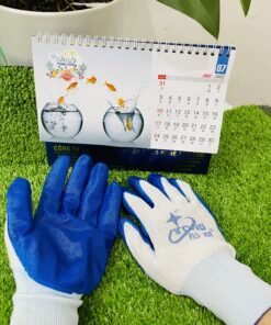 Găng tay sợi phủ cao su