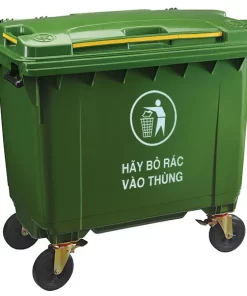 Thùng rác nhựa 660L