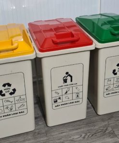 Thùng rác phân loại 60L