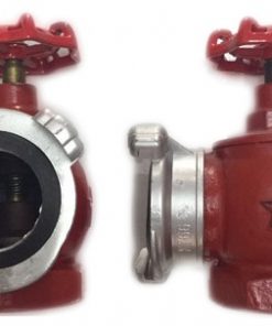 Van góc chữa cháy DN65