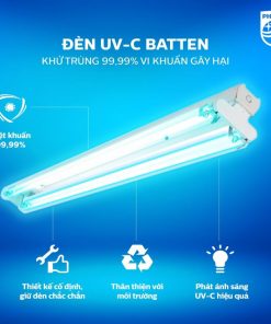 Bộ máng đèn khử trùng TMS160C