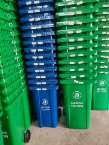Thùng rác công nghiệp 160L