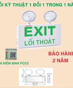 Đèn sạc khẩn cấp kết hợp đèn lối thoát KT730