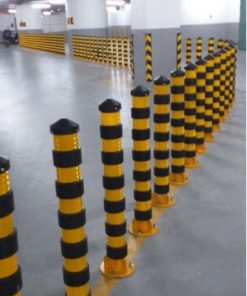 Trụ phân làn chống da đập