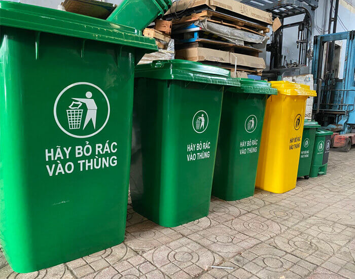 thùng rác nhựa