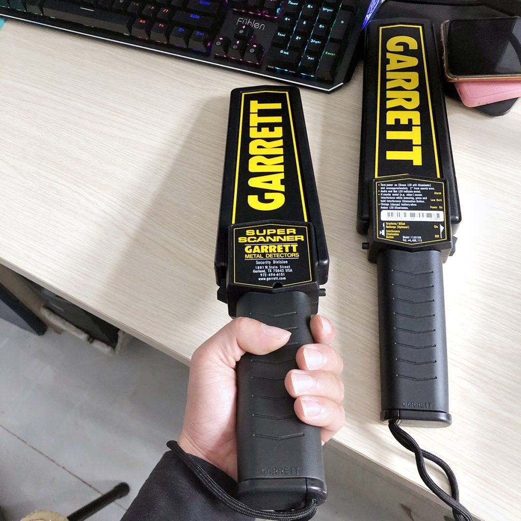 Máy rà kim loại an ninh