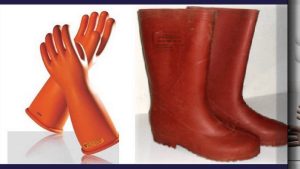 ủng cách điện và găng tay cách điện?