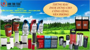 Thùng rác inox Bình Dương