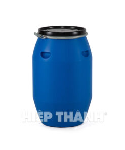 Thùng phuy 120L đai sắt