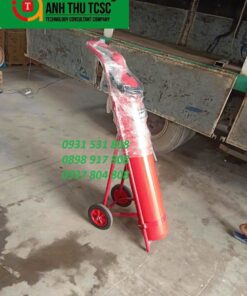 Bình chữa cháy khí CO2 xe xe đẩy Dragon 24kg