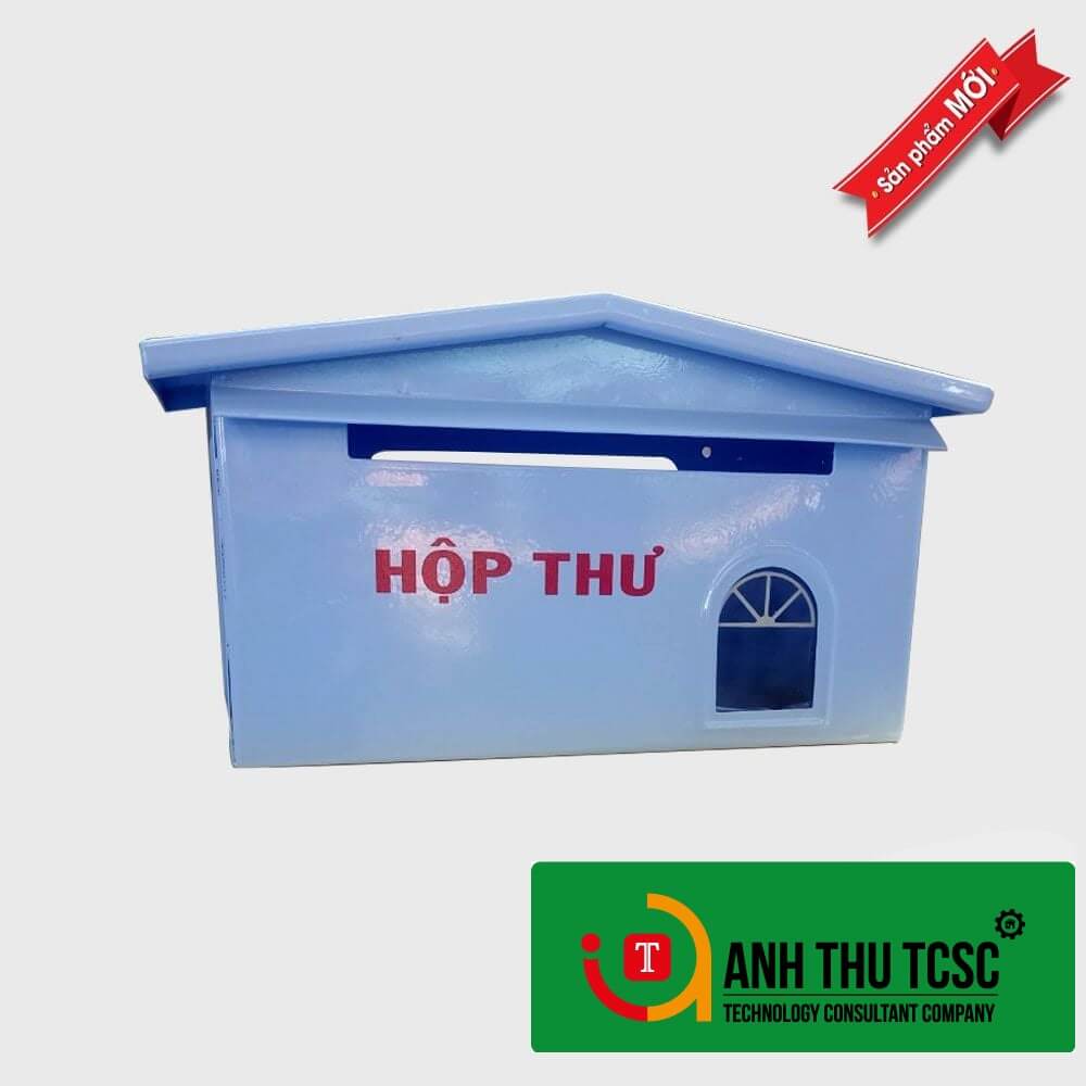 Hộp Thư xinh màu xanh biển