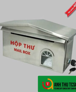 Hộp thư inox hình ngôi nhà