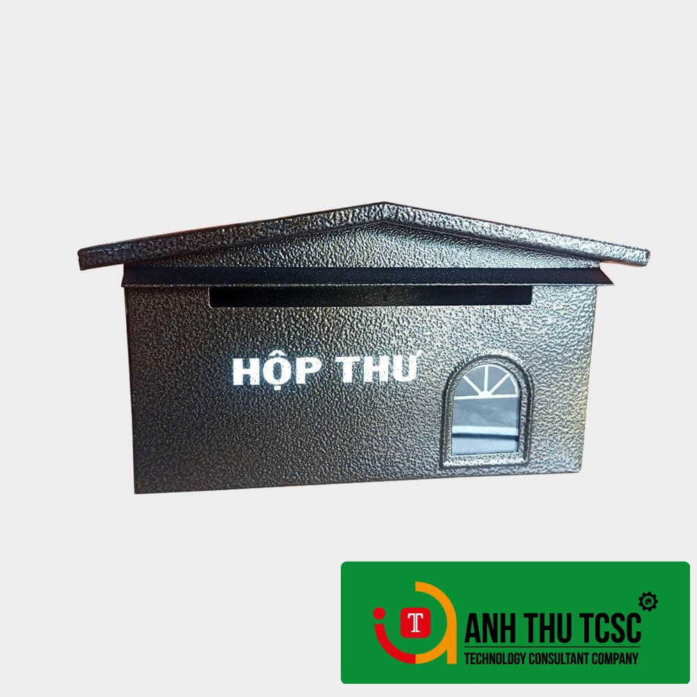 Hộp thư xinh màu đen