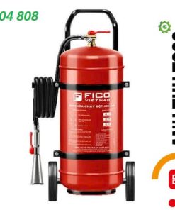 Bình bột chữa cháy ABC xe đẩy 25KG FICO