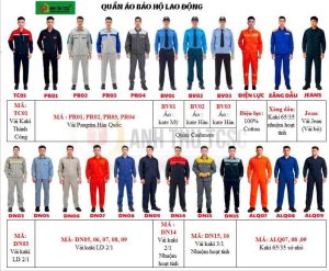 Địa chỉ bán đồng phục lao động tại bình dương
