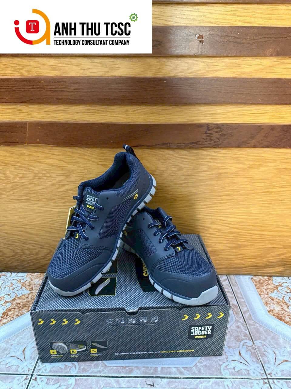 Giày bảo hộ siêu nhẹ Jogger Ligero S1P ESD SRC Giày bảo hộ siêu nhẹ Jogger Ligero S1P ESD SRC