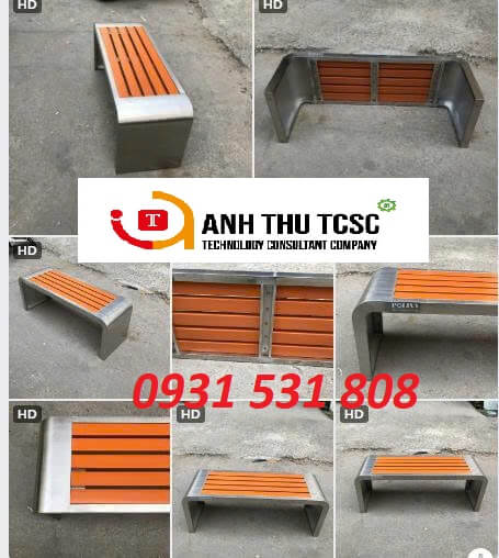 Phân phối ghế công viên không tựa giá rẻ