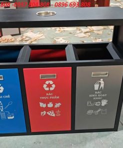 Thùng rác phân loại bộ 3