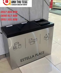 Thùng rác phân loại cho trung tâm thương mại