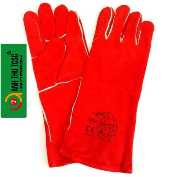 Găng tay da hàn 40cm