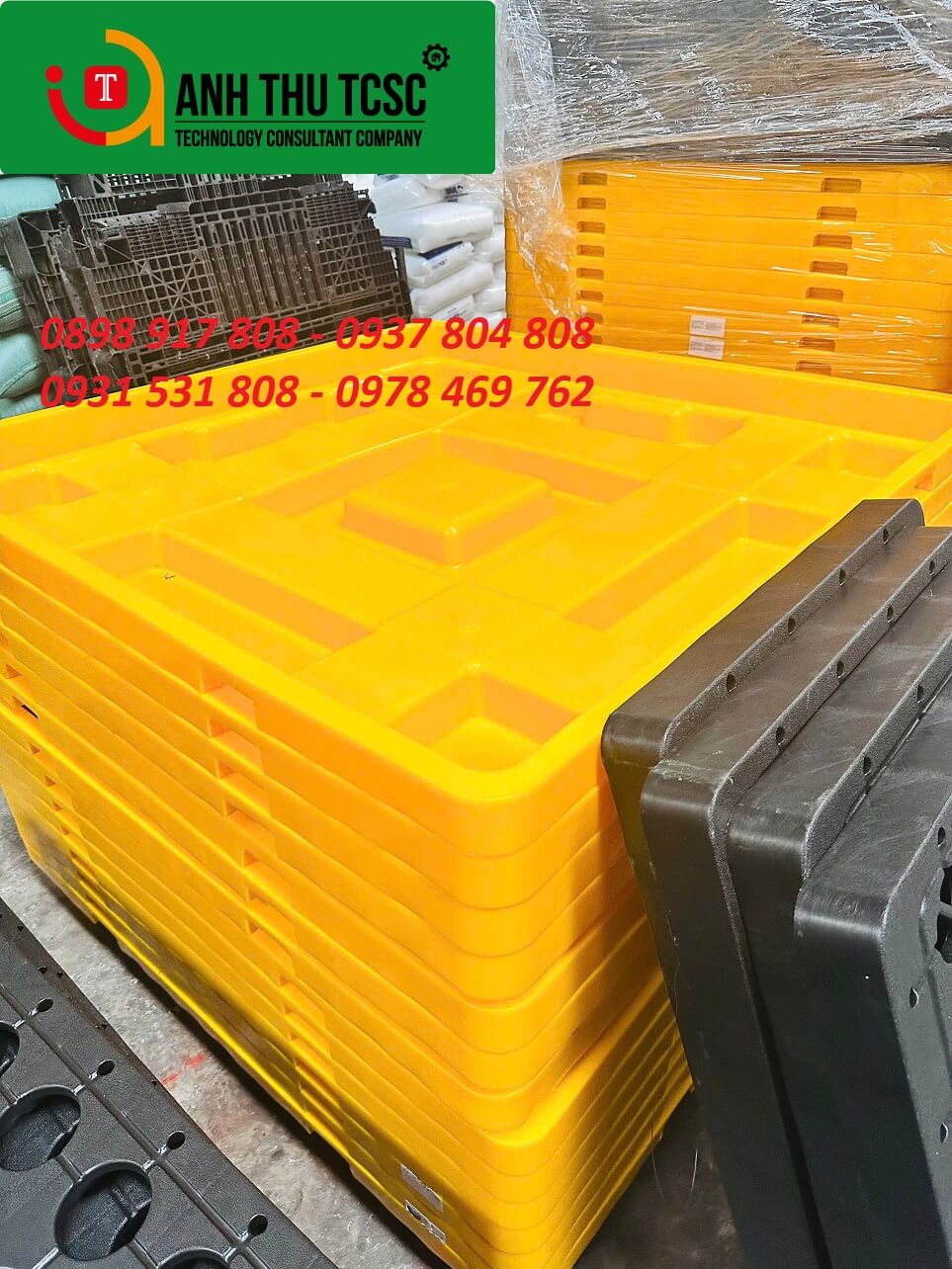 Phân phối pallet chống tràn hóa chất tại Bình Dương