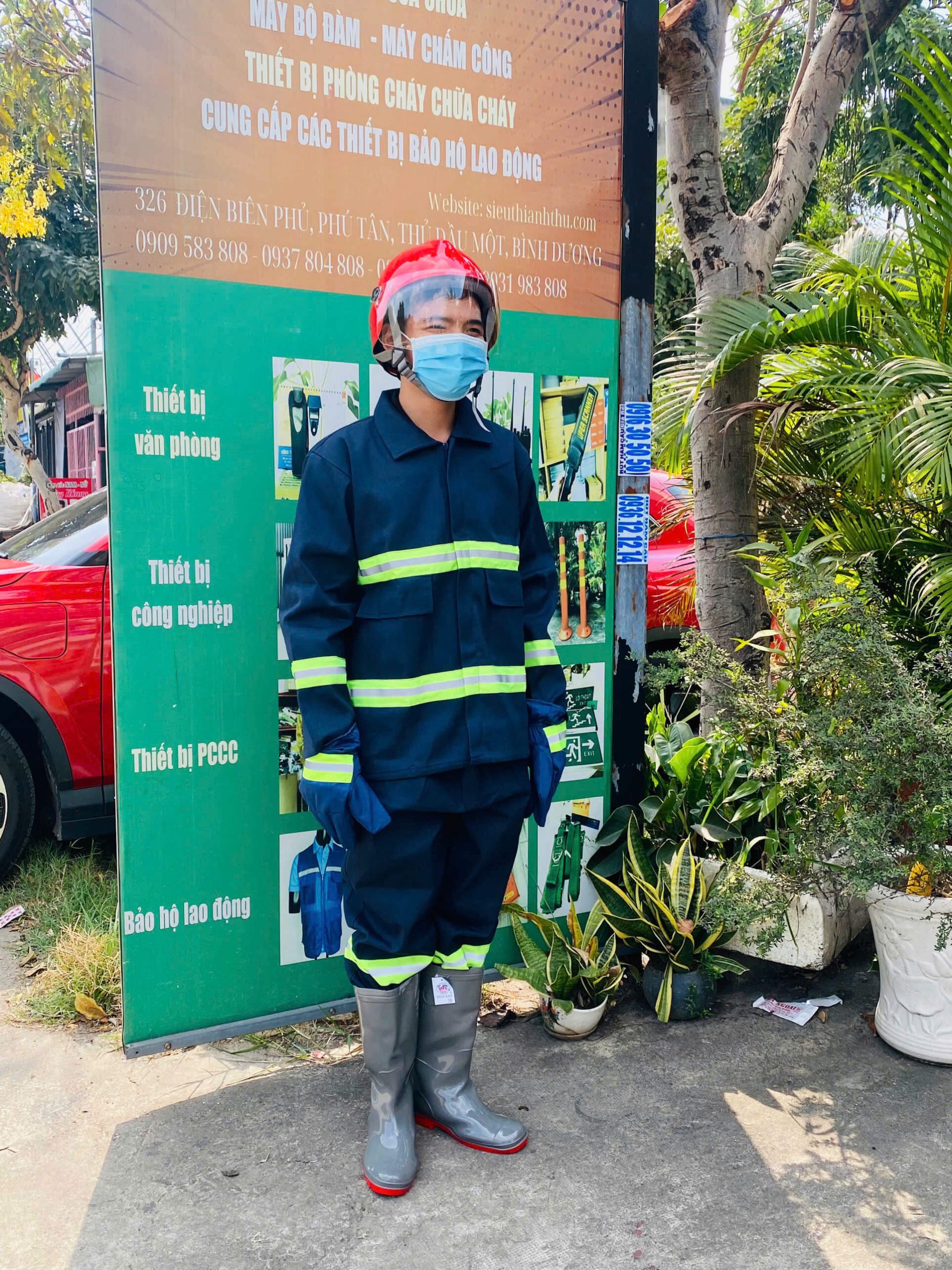 Quần áo chữa cháy theo thông tư 150 Quần áo chữa cháy theo thông tư 150