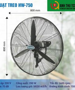 Quạt công nghiệp treo tường HW750