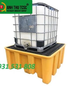 Pallet chống tràn hóa chất cho thùng IBC SPL-161670-IBC