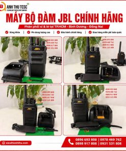 Phân phối máy bộ đàm JBL chính hãng tại Bình Dương - Hồ Chí Minh - Đồng Nai