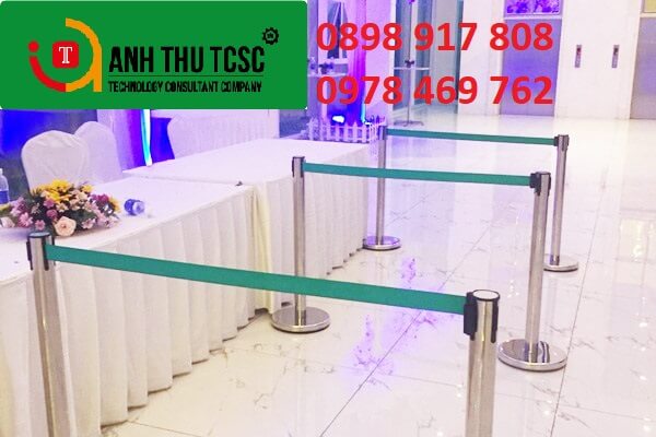 Cột chắn inox sự kiện Cột chắn inox sự kiện