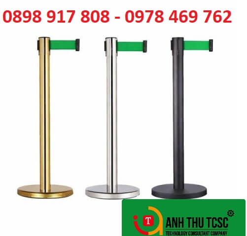 Trụ chắn dây màu xanh lá